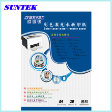 Wholesale A4 Laser Water Transfer Paper (STC-T06)